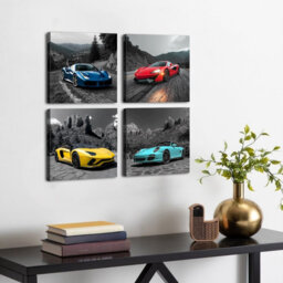 Abstract Wall Decor on Canvas