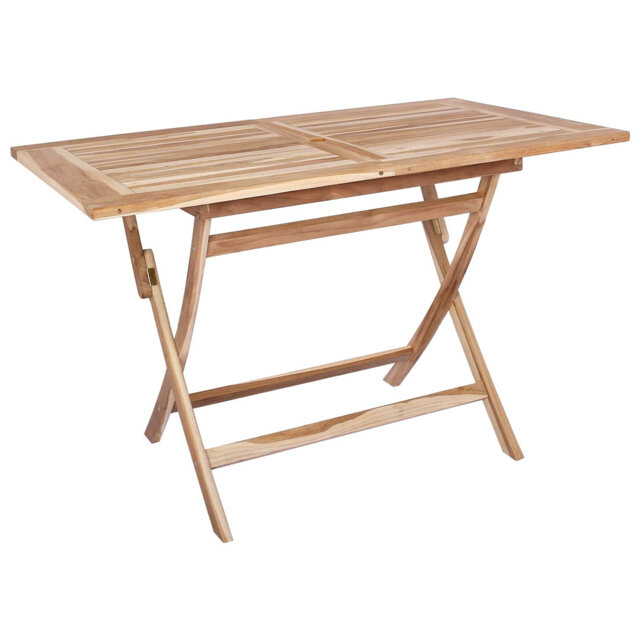 Rectangle Teak Solid Wood Outdoor Dining Table
