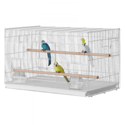 Carbon Steel Top Table Top Bird Cage with Wheels with Stand with Perch with Tray