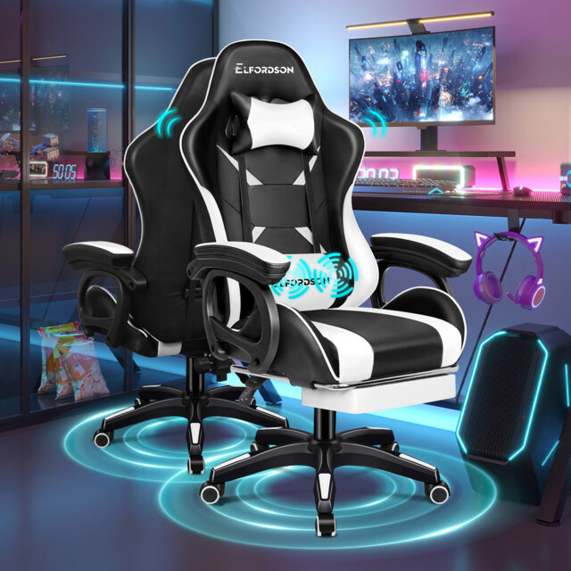 Metro Lane Gaming Chair with Headrest