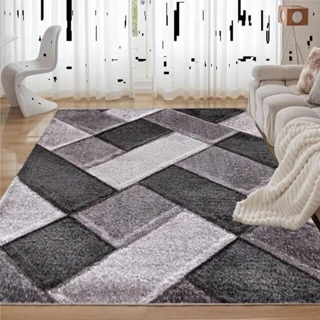 Stylish Large Shaggy Rug Hallway Runner Living Room Bedroom Area Rug Carpet Mat