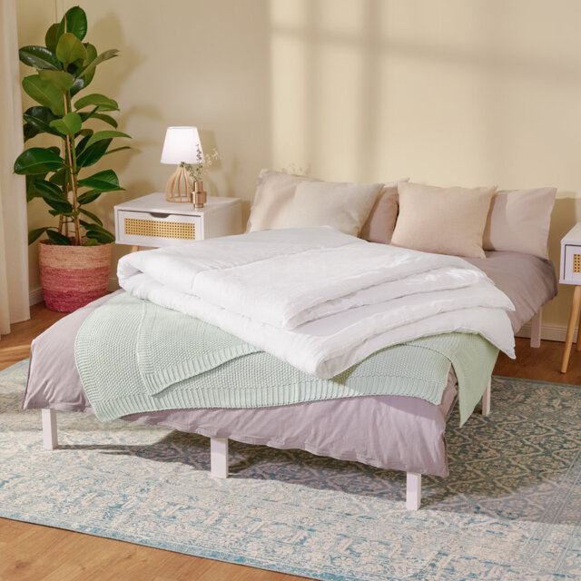 All Seasons Long Life Hollow Fibre Duvet 10.5 Tog