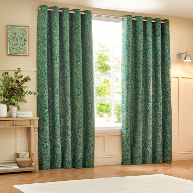 Jacquard Eyelet Curtains