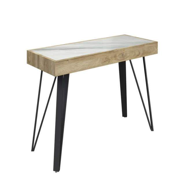 White Ceramic Console Table
