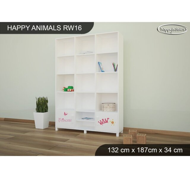 187cm H X 132cm W Kids Bookcase