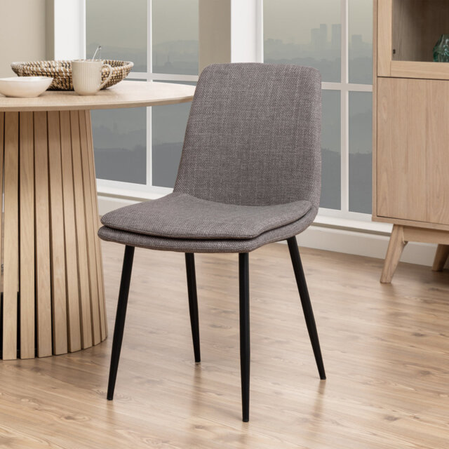 Manfull 48cm H Foam Padding Upholstered Side Chair