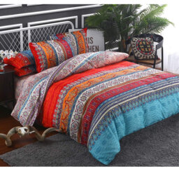 Polyester Floral Duvet Cover