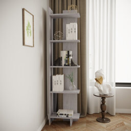 Regin 170cm H Tiered Corner Bookcase