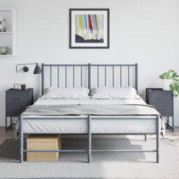 Bedside Cabinet 36x39x60.5 cm Steel