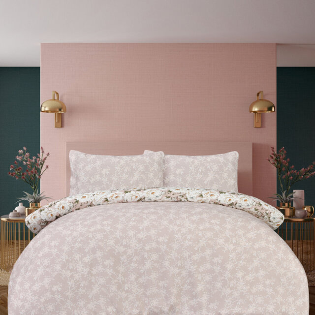 Polyester Floral Duvet Cover