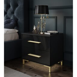 Varonique 2 Drawer Bedside Table