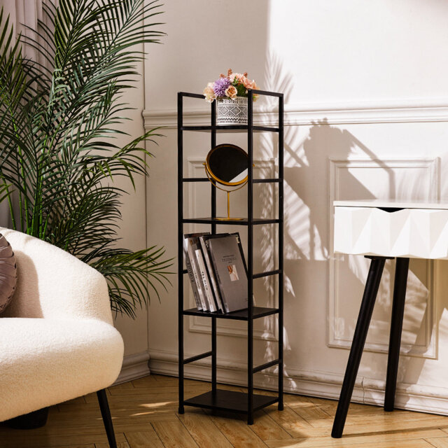 80.5cm H x 29cm W Steel Bookcase