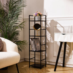80.5cm H x 29cm W Steel Bookcase