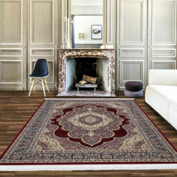 Modern Area Rug Oriental Style Rugs Bedroom Living Room Traditional Carpet Mats**Red