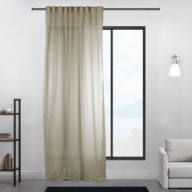 Sheer Single Curtain Panel