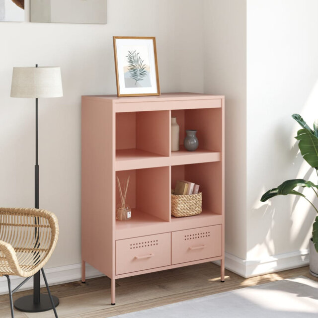 Sharell 101.5cm H x 68cm W Steel Standard Bookcase