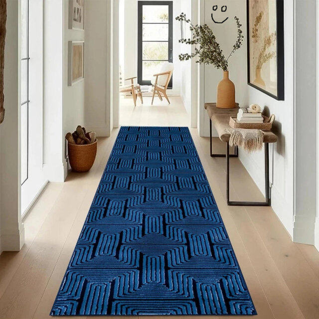 Modern Geometric Area Rug Abstract Textured Carpet For Living Room Bedroom Special Size Long Hallway Rug Floor Mats Small Door Mats