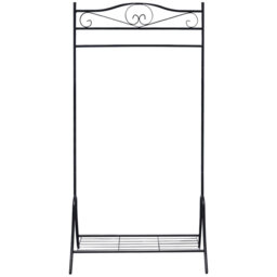 Freeport Clothing Rack Steel Garment Stand Dress Coat Hanging Holder