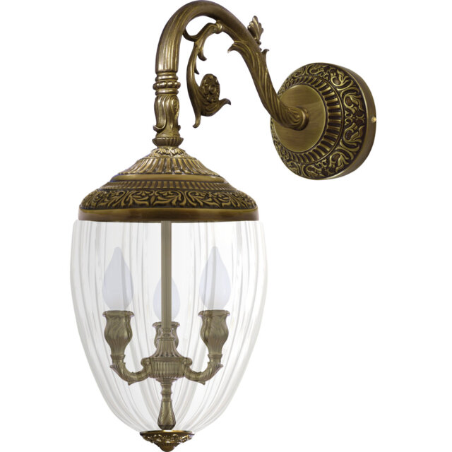 Fondren Solid Brass LED Candle Wall Light