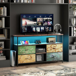 "Unfinished TV Stand for TVs up to 75"""