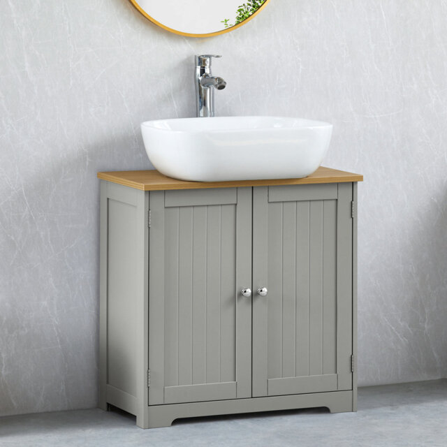 Milano 60cm Wall Mounted Single Bathroom Vanity Base Only