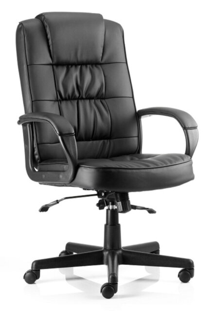 High-Back Leather Executive Chair