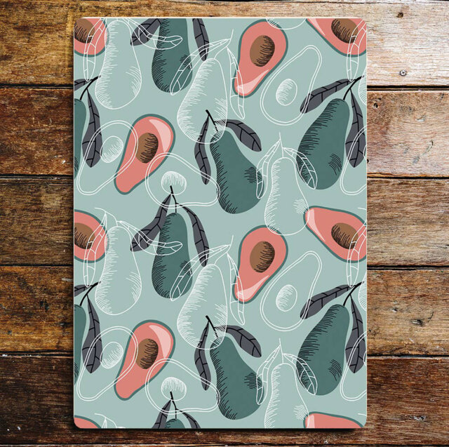 70'S Style Avocado Pattern Wall Décor