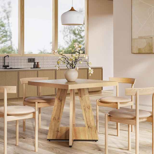 Square Dining Table for 4 (Only table)