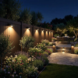 Natural Solar Powered Deck Light