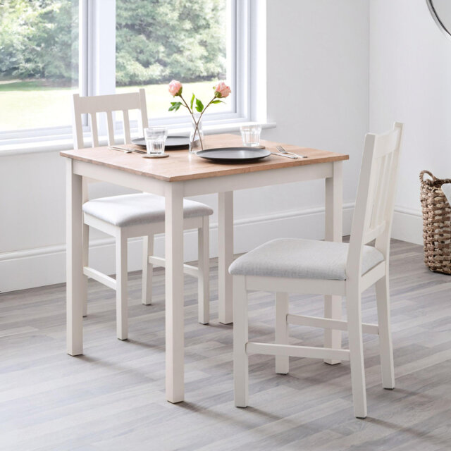 Carmel 2 - Person Solid Oak Dining Set