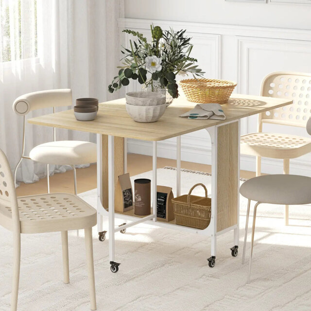 Ahniyah Metal Base Dining Table