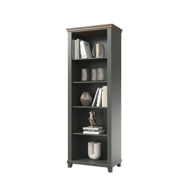 Coldiron 200cm H x 71cm W Book Cabinet Bookcase