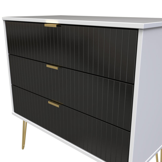 Fully Assembled Aldin 3 - Drawer Chest of Drawers