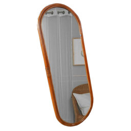 Sushmita Rattan Flat Wall Mirror