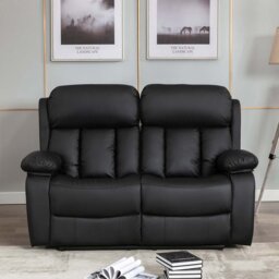 Deneka 2 Seater Linen Reclining Sofa