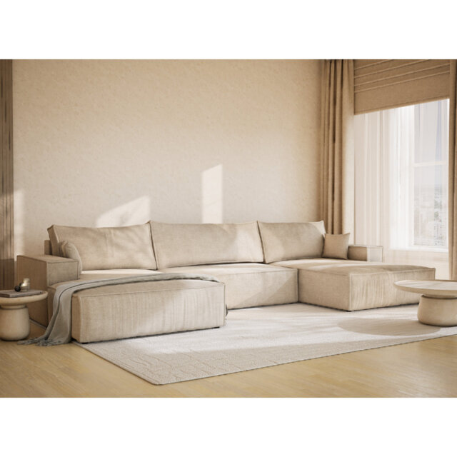6 Seater Reclining Corner Sofa