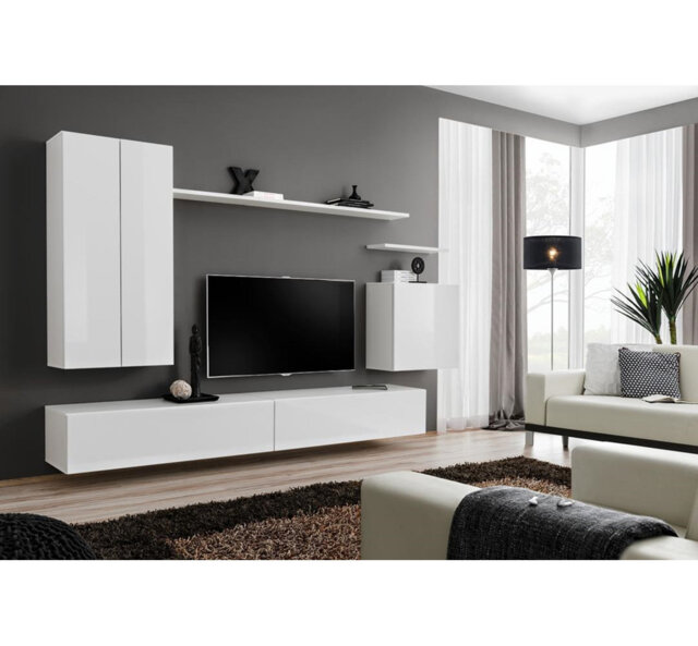 "Elmus Unfinished Floating Entertainment Centre for TVs up to 65"""