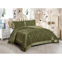 Microfiber Bedspread with Pillow Shams Included