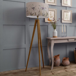 Nightingale 158cm Brown Tripod Floor Lamp