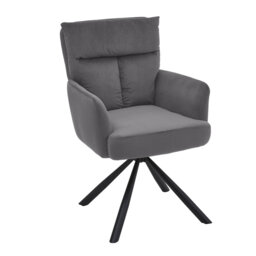 Frosted Velvet Chair Swivel