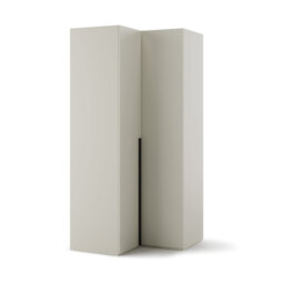 Woow 1 Corner Wardrobe 100cm - Smart, Stylish Storage for Every Space