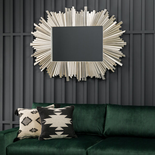 Imre Sunburst Gold Metal Mirror