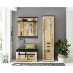 Jackeline Hall Tree 164cm Wide with Bench and Shoe Storage