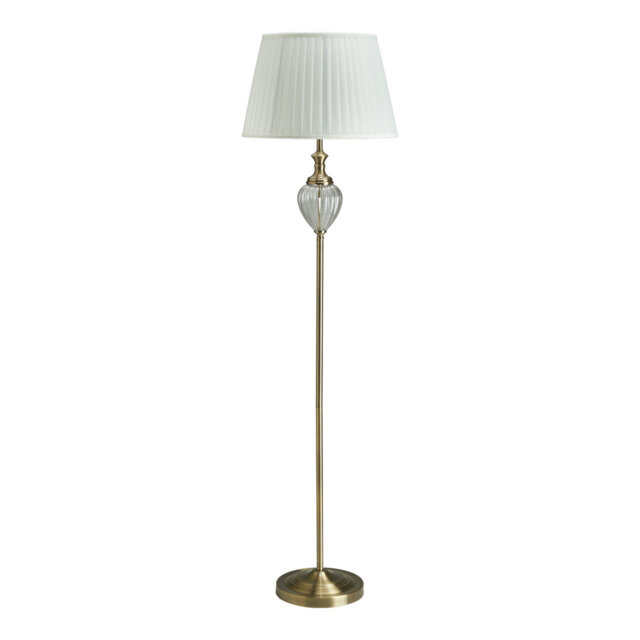 158cm Brushed Traditional Floor Lamp