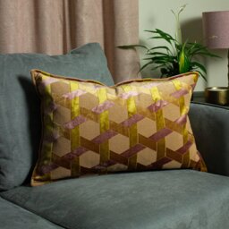 Delano Geometric Rectangular Cushion Cover