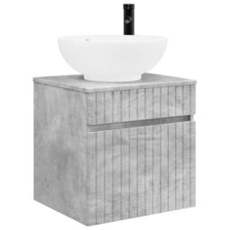 Single Bathroom Vanity with Ceramic Basin