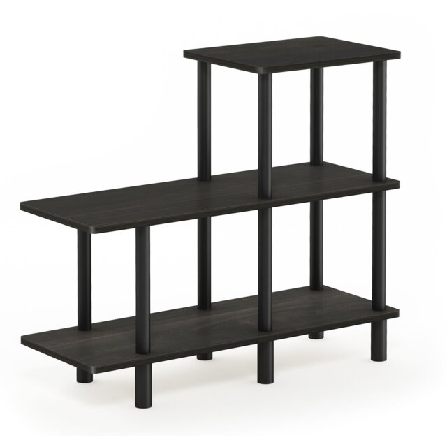 Dulcia 71cm H x 80cm W Plastic Step Bookcase