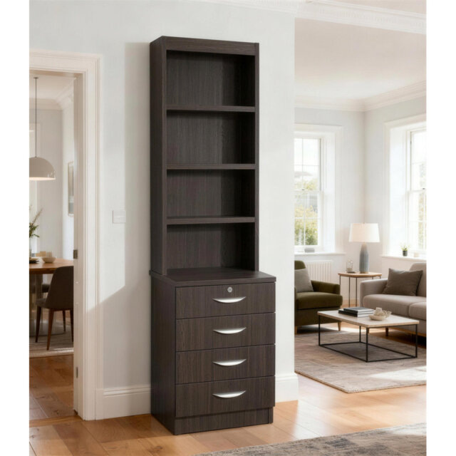 Mildura 48cm Wide 4 -Drawer File Cabinet