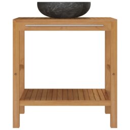Glaucio 740mm Single Bathroom Vanity with Vessel Marble Basin