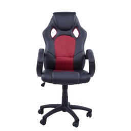 Symple Stuff Adjustable Ergonomic Faux Leather Swiveling PC & Racing Game Chair